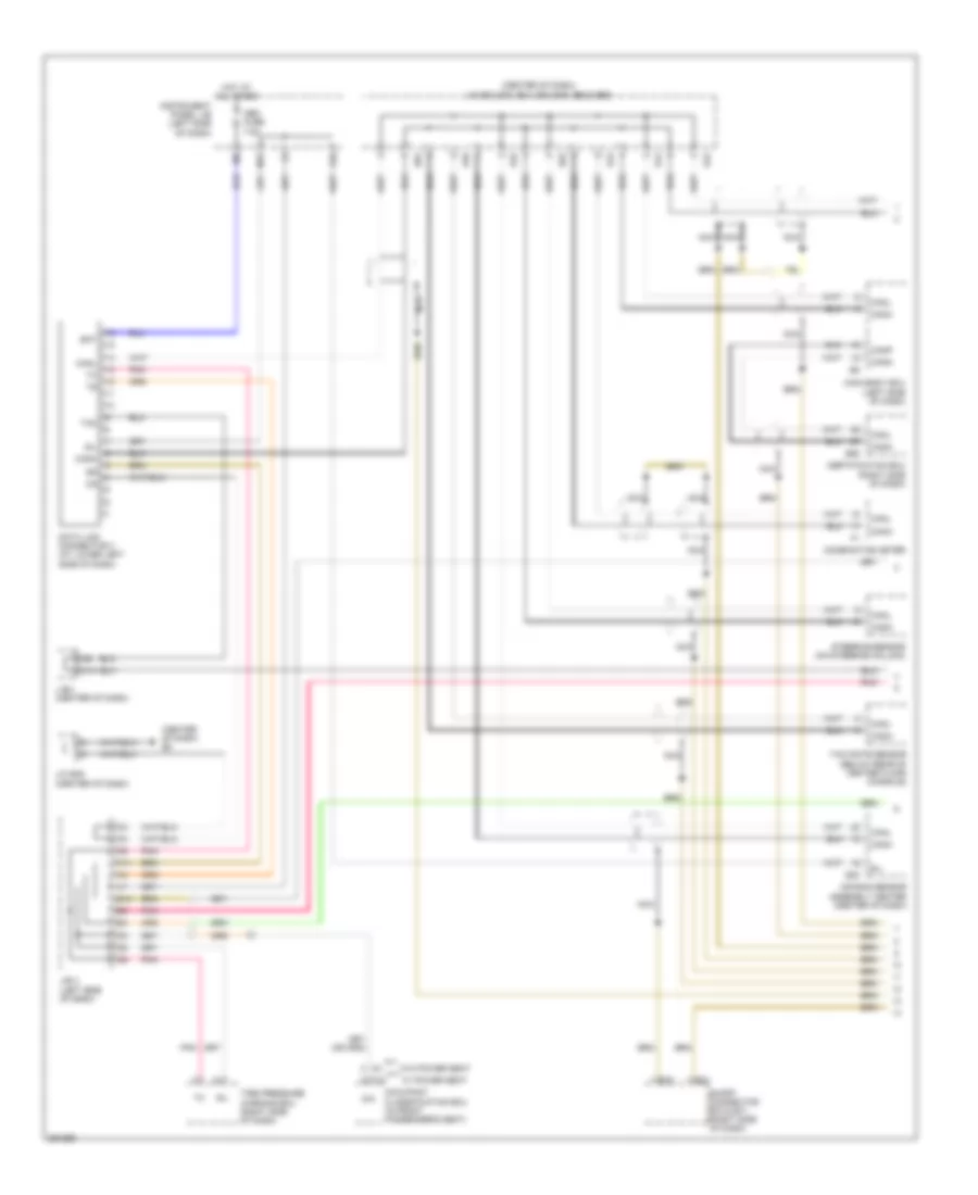 Computer Data Lines Wiring Diagram Hybrid 1 of 2 for Toyota Camry CE 2007