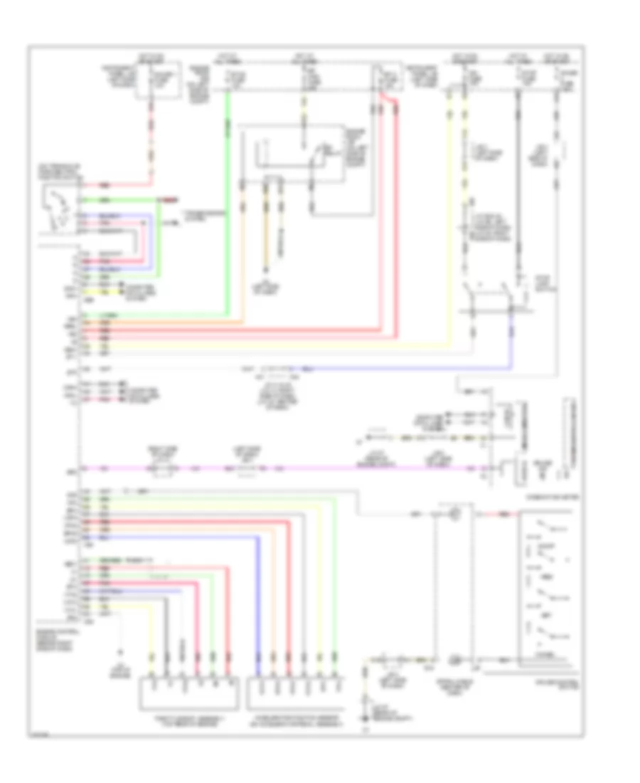 3.5L, Cruise Control Wiring Diagram, Except Hybrid for Toyota Camry CE 2007