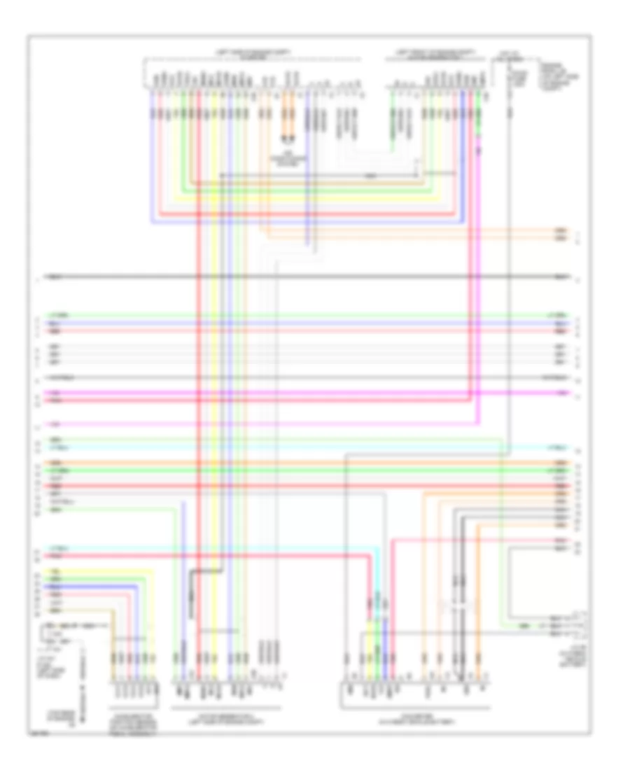Hybrid System Wiring Diagram (4 of 7) for Toyota Camry CE 2007