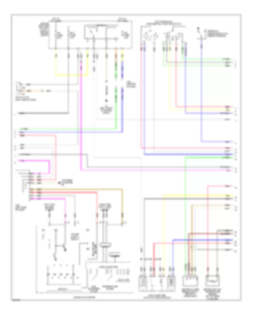 Hybrid System Wiring Diagram (6 of 7) for Toyota Camry CE 2007