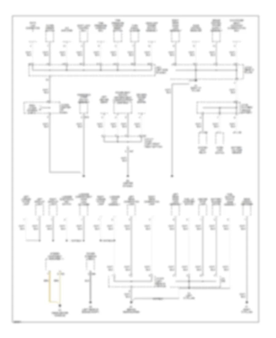 Ground Distribution Wiring Diagram Hybrid 3 of 4 for Toyota Camry CE 2007