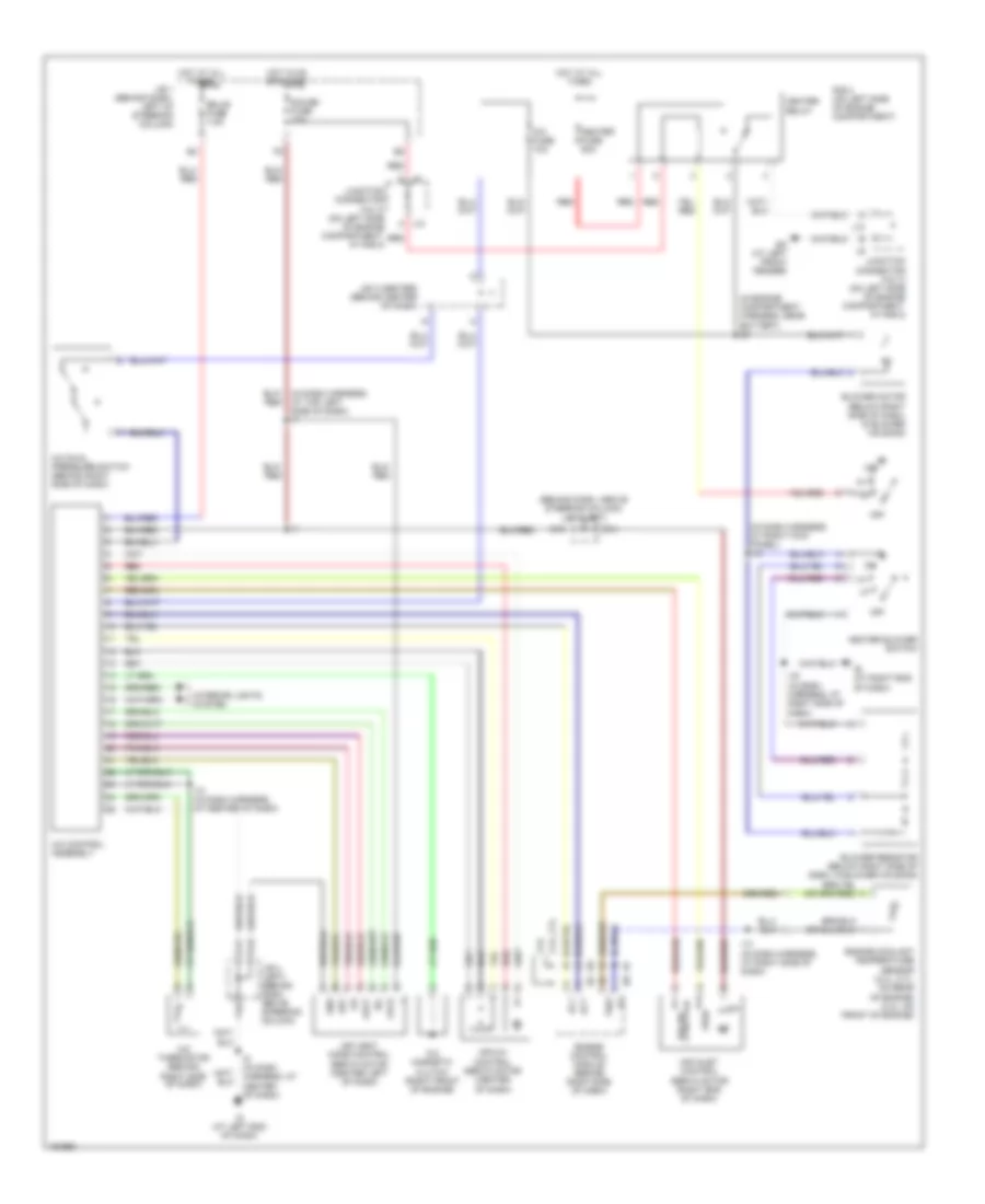 Manual AC Wiring Diagram for Toyota Tacoma 2004