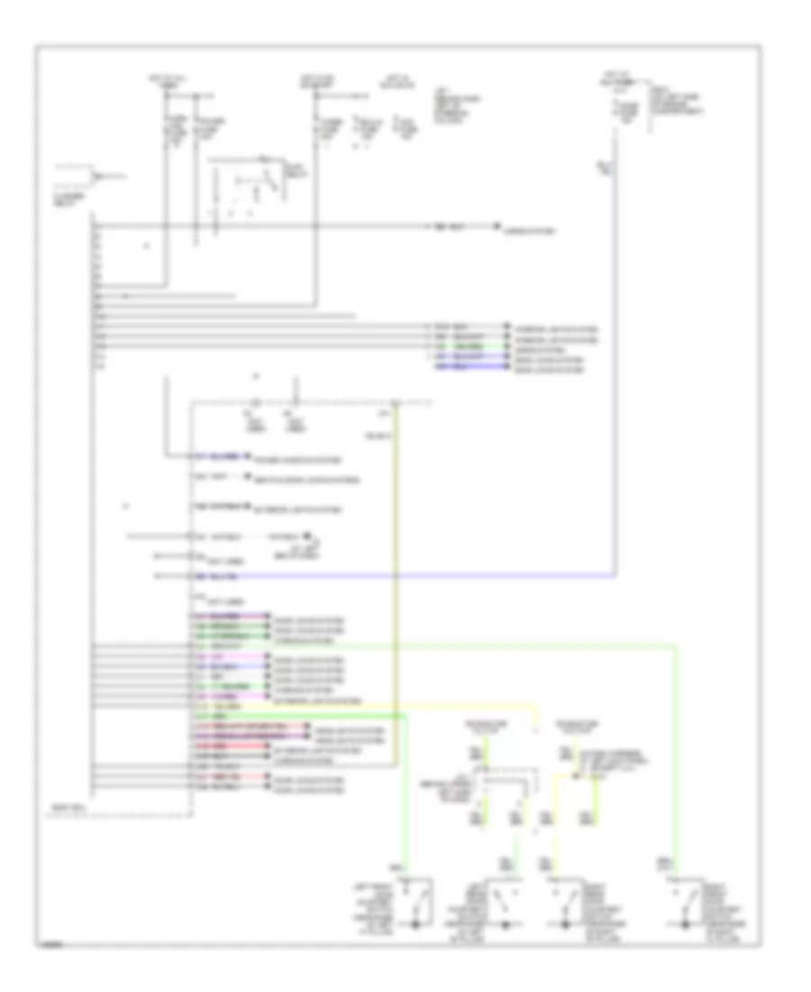 Body Control Modules Wiring Diagram for Toyota Tacoma 2004