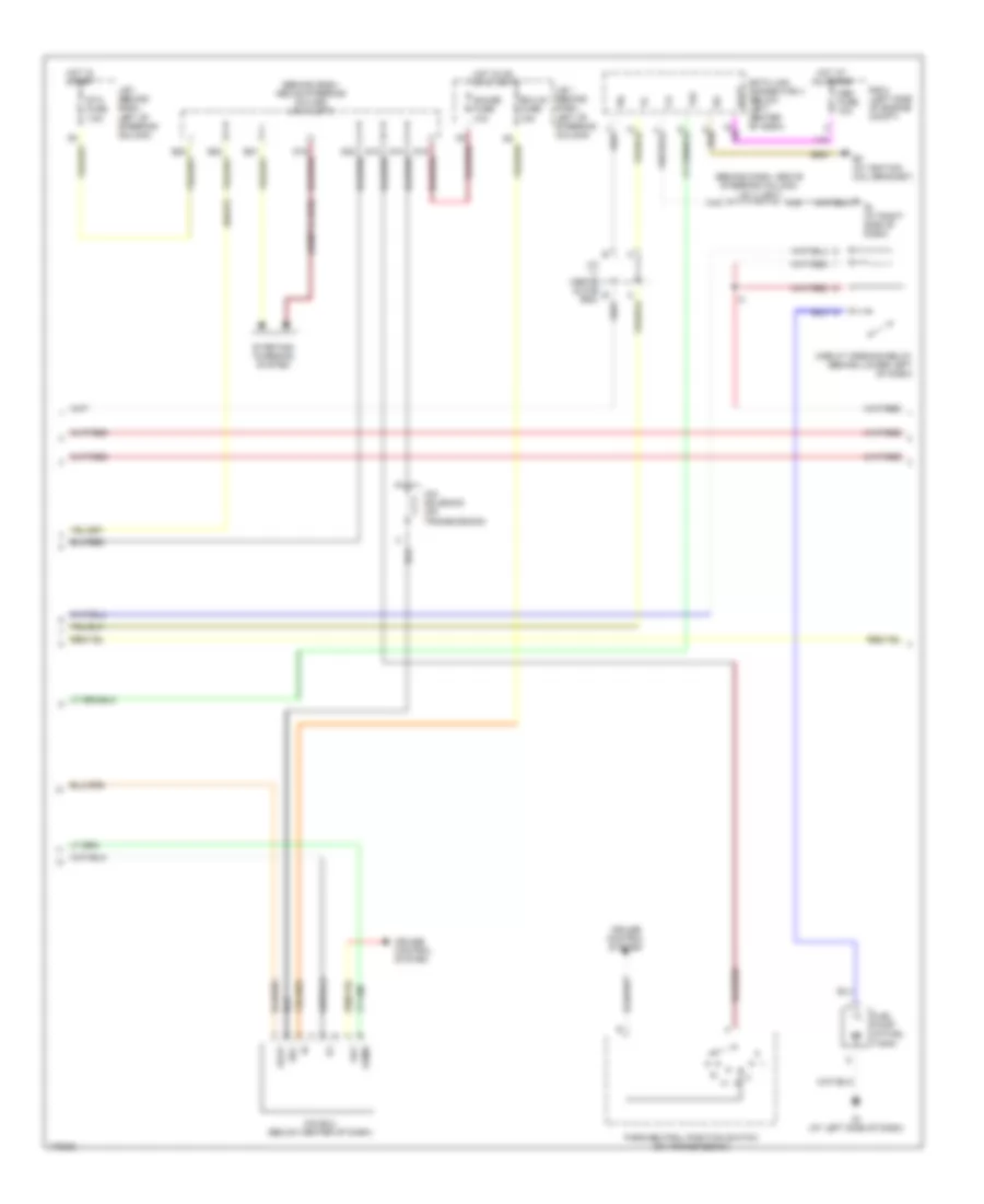 2.4L, Engine Performance Wiring Diagram (2 of 4) for Toyota Tacoma 2004