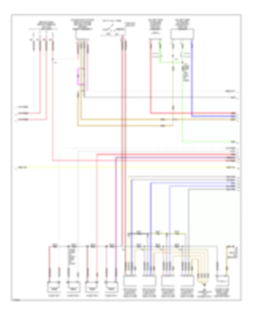 2.4L, Engine Performance Wiring Diagram (3 of 4) for Toyota Tacoma 2004