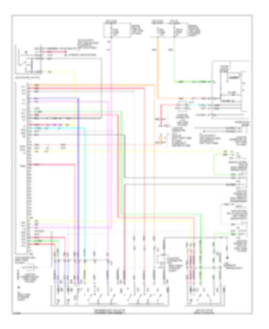4.6L, 4WD Wiring Diagram for Toyota Tundra Limited 2011