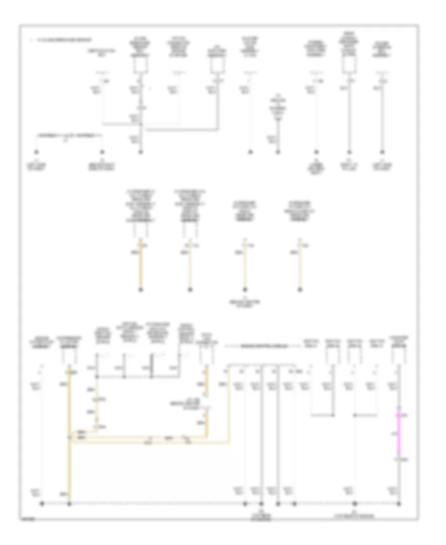 Ground Distribution Wiring Diagram, Hybrid (2 of 5) for Toyota Camry Hybrid LE 2014