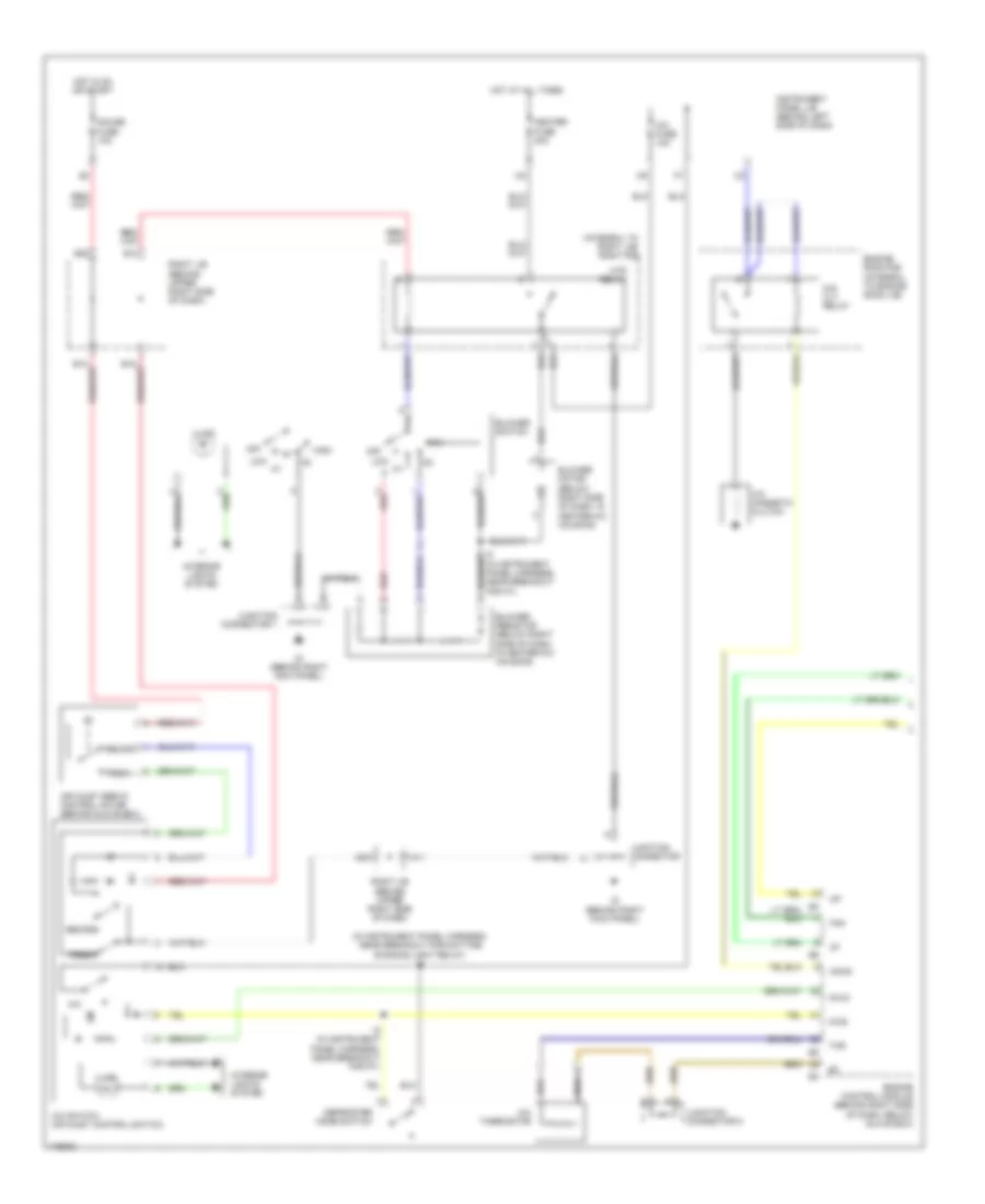 Manual AC Wiring Diagram (1 of 2) for Toyota Matrix XRS 2003