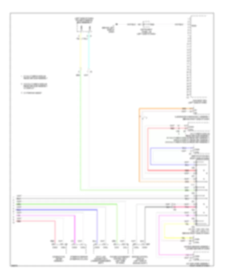 2 5L Body ECU Wiring Diagram Hybrid 2 of 2 for Toyota Camry Hybrid SE 2014