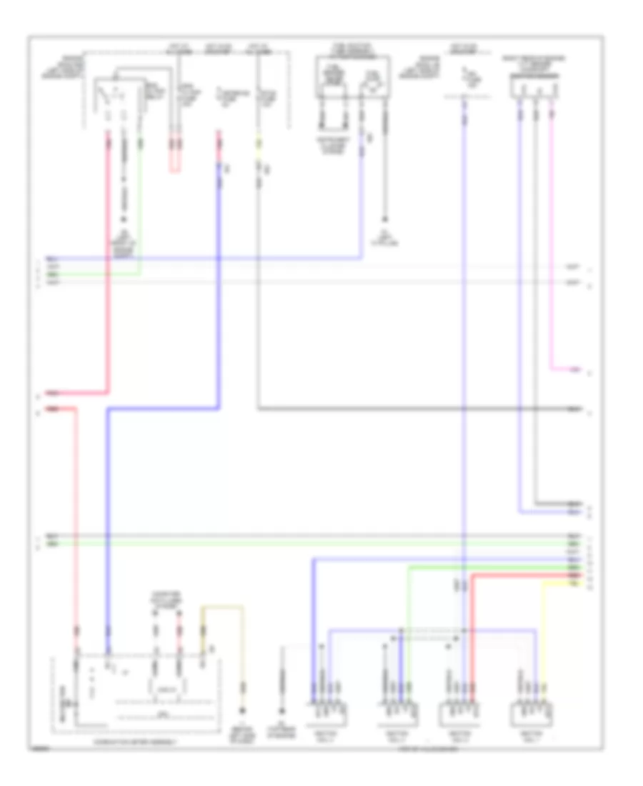 2 5L Hybrid Engine Controls Wiring Diagram 2 of 4 for Toyota Camry Hybrid SE 2014