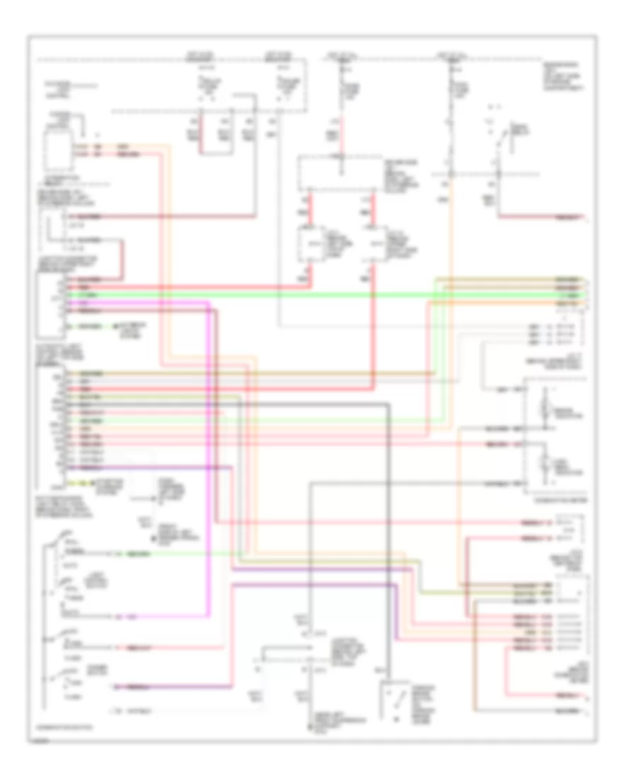 Autolamps Wiring Diagram with DRL 1 of 2 for Toyota Sienna CE 1999