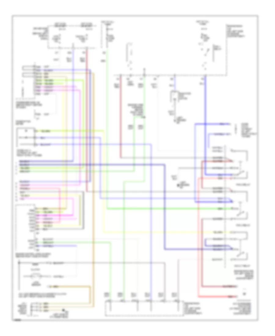 2 4L Automatic A C Wiring Diagram 2 of 2 for Toyota Camry LE 2002