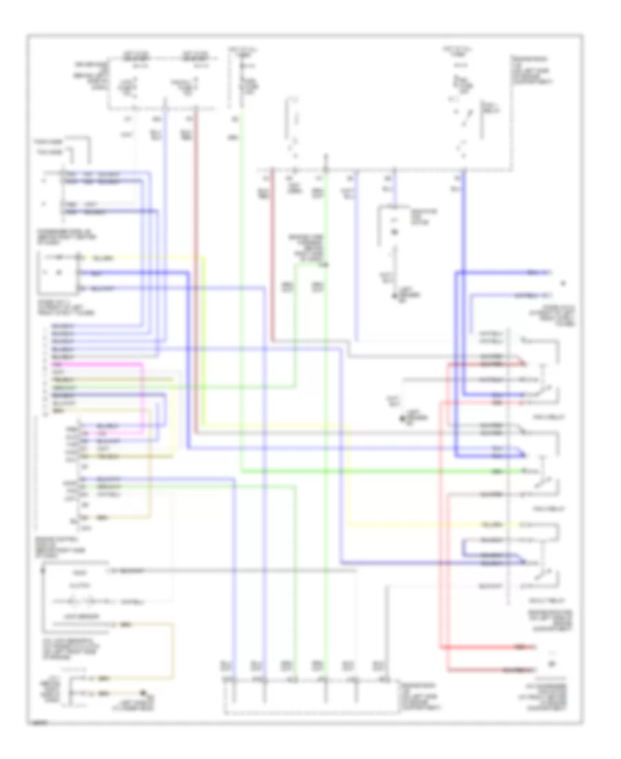 2 4L Manual A C Wiring Diagram 2 of 2 for Toyota Camry LE 2002