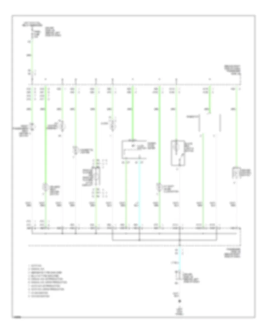 Instrument Illumination Wiring Diagram for Toyota Camry LE 2002