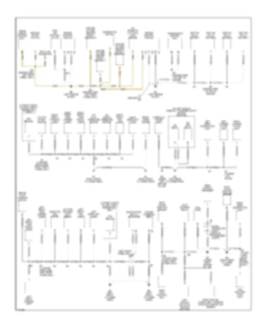Ground Distribution Wiring Diagram 1 of 2 for Toyota MR2 2003