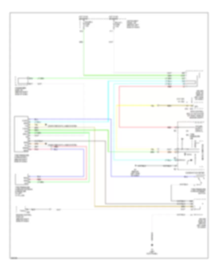 Tire Pressure Monitoring Wiring Diagram for Toyota Avalon Touring 2008