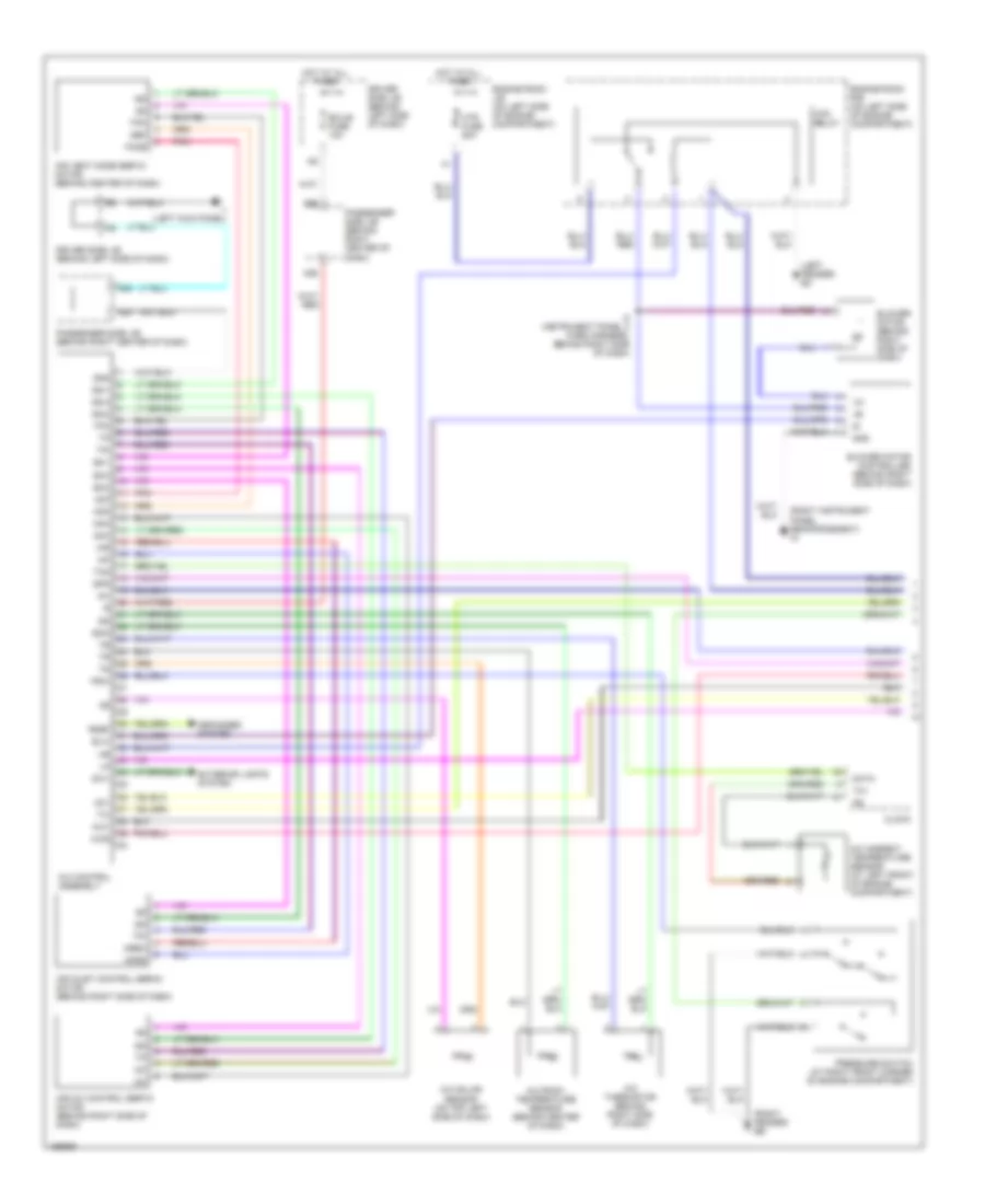 2 4L Automatic A C Wiring Diagram 1 of 2 for Toyota Camry SE 2002