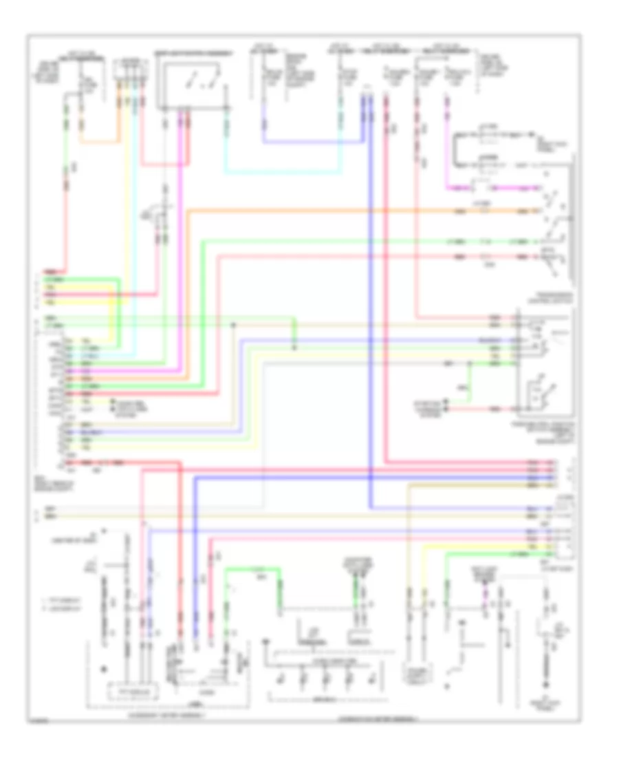 3 5L A T Wiring Diagram 2 of 2 for Toyota Venza 2011