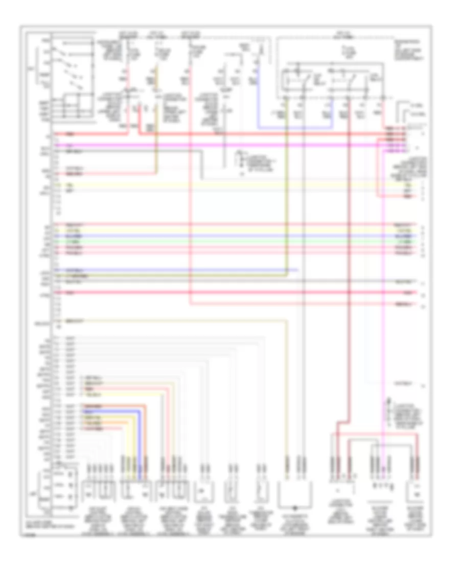Automatic A C Wiring Diagram 1 of 2 for Toyota Prius 2003