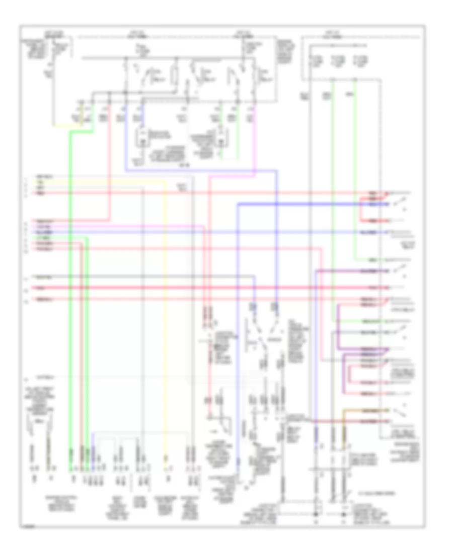 Automatic AC Wiring Diagram (2 of 2) for Toyota Prius 2003
