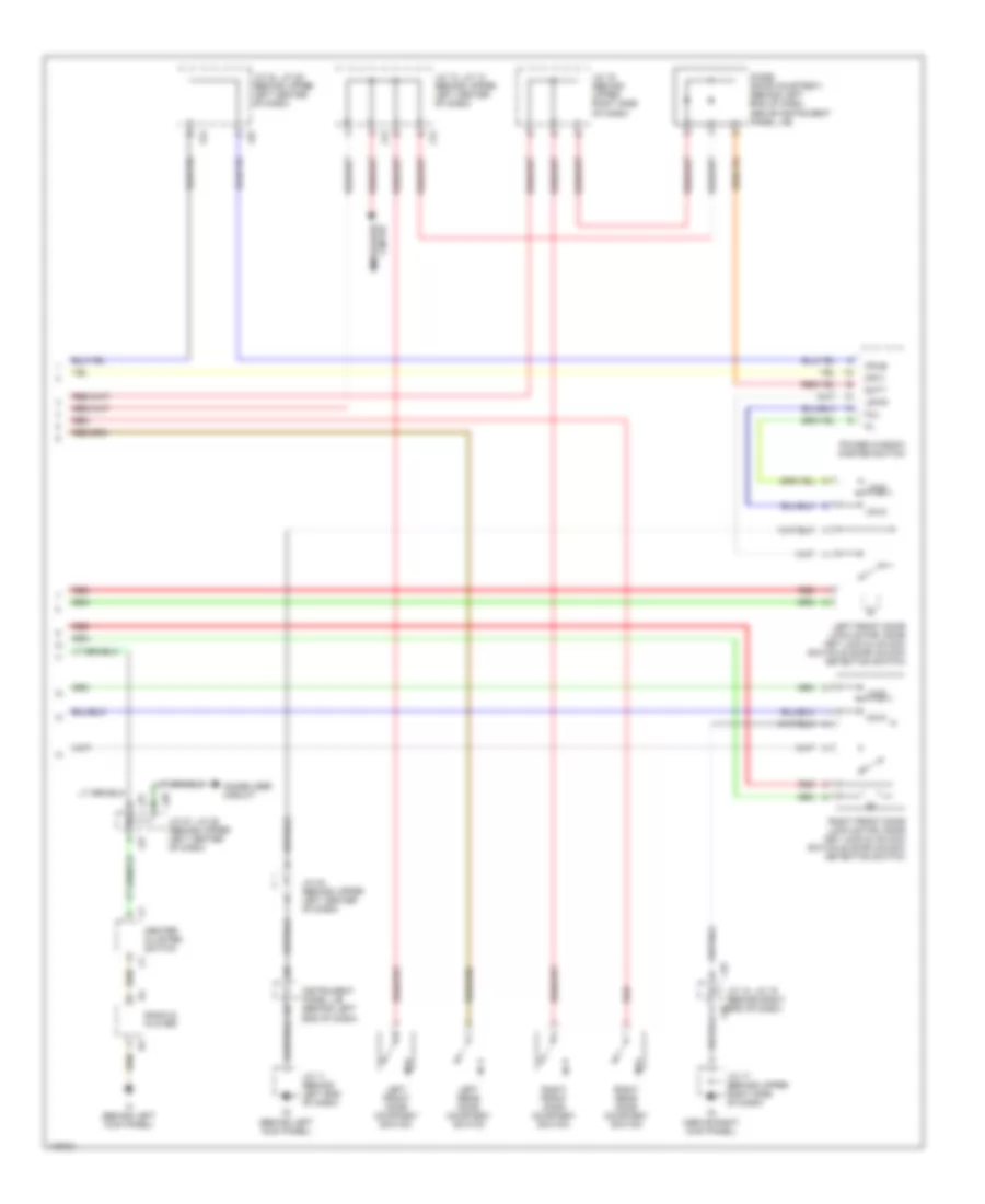 Forced Entry Wiring Diagram (2 of 2) for Toyota Prius 2003