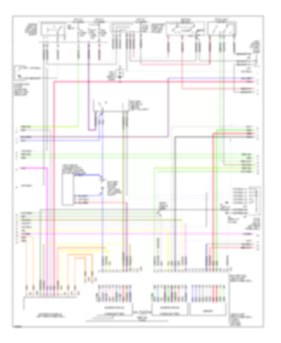 Hybrid System Wiring Diagram 2 of 3 for Toyota Prius 2003