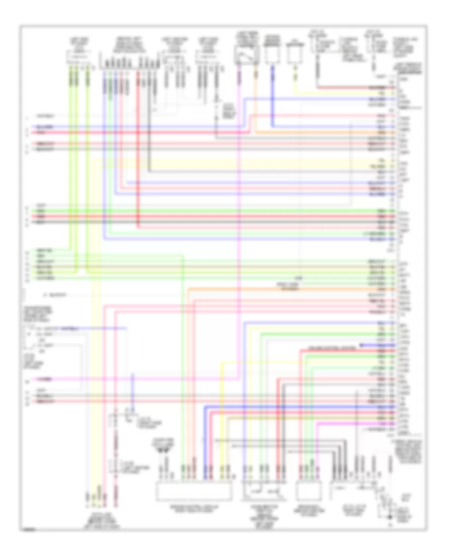 Hybrid System Wiring Diagram 3 of 3 for Toyota Prius 2003
