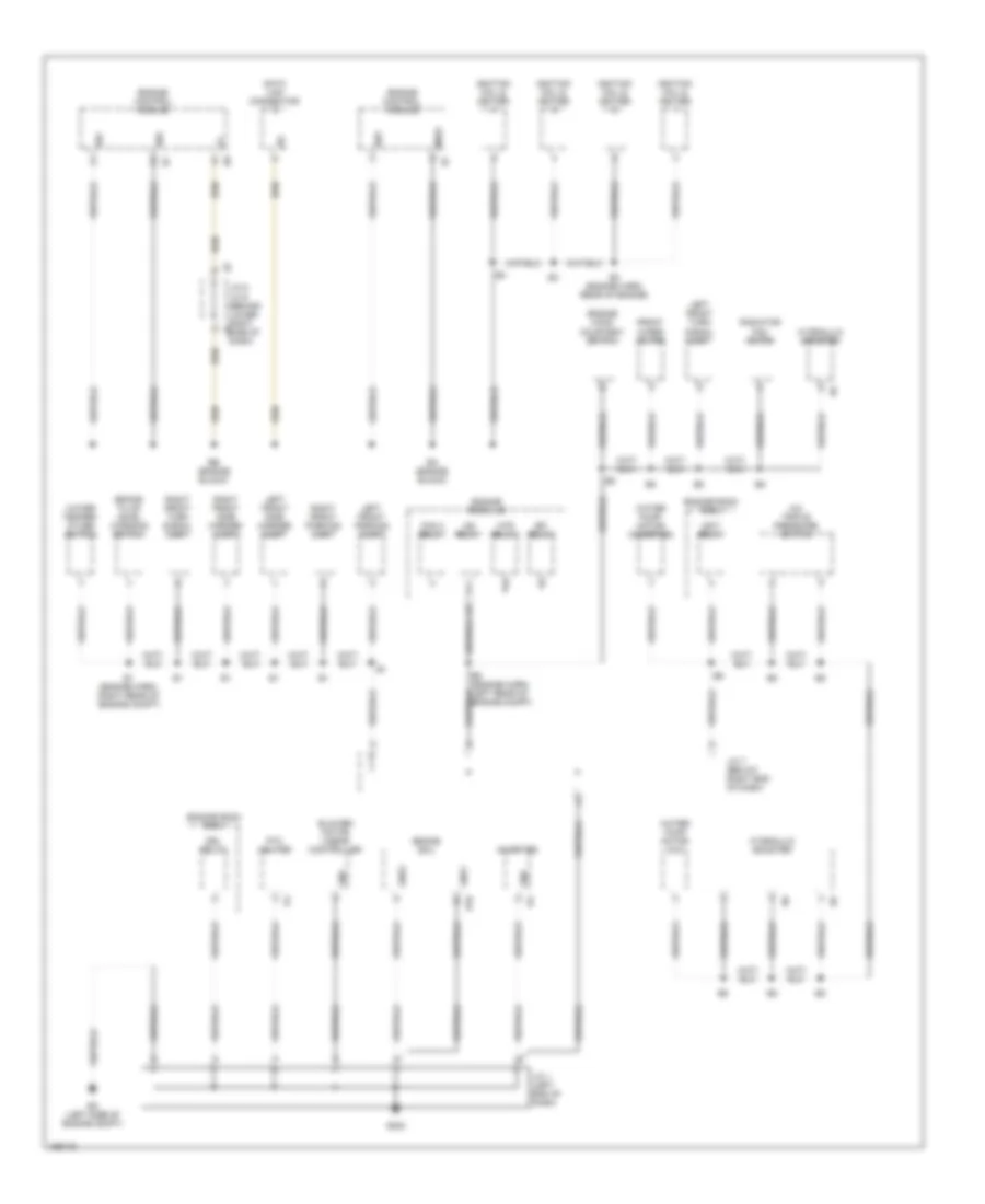 Ground Distribution Wiring Diagram 1 of 3 for Toyota Prius 2003