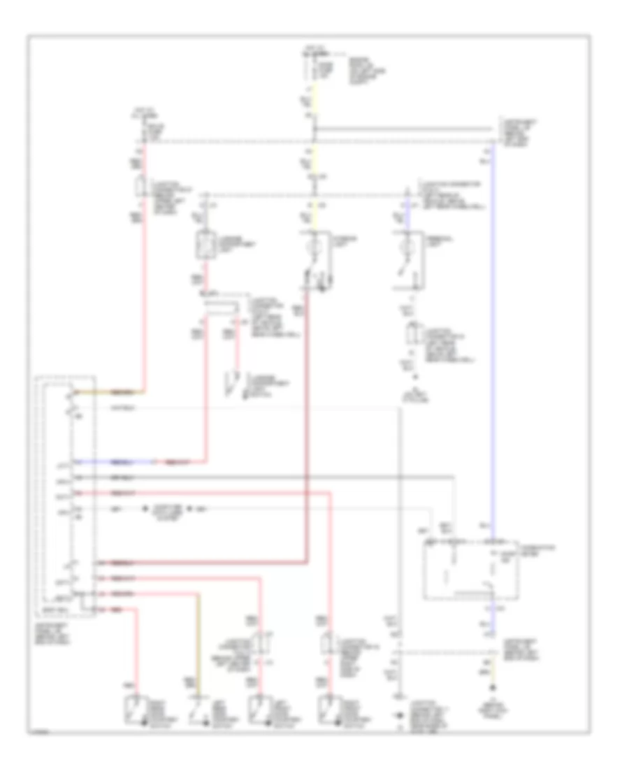 Courtesy Lamps Wiring Diagram for Toyota Prius 2003