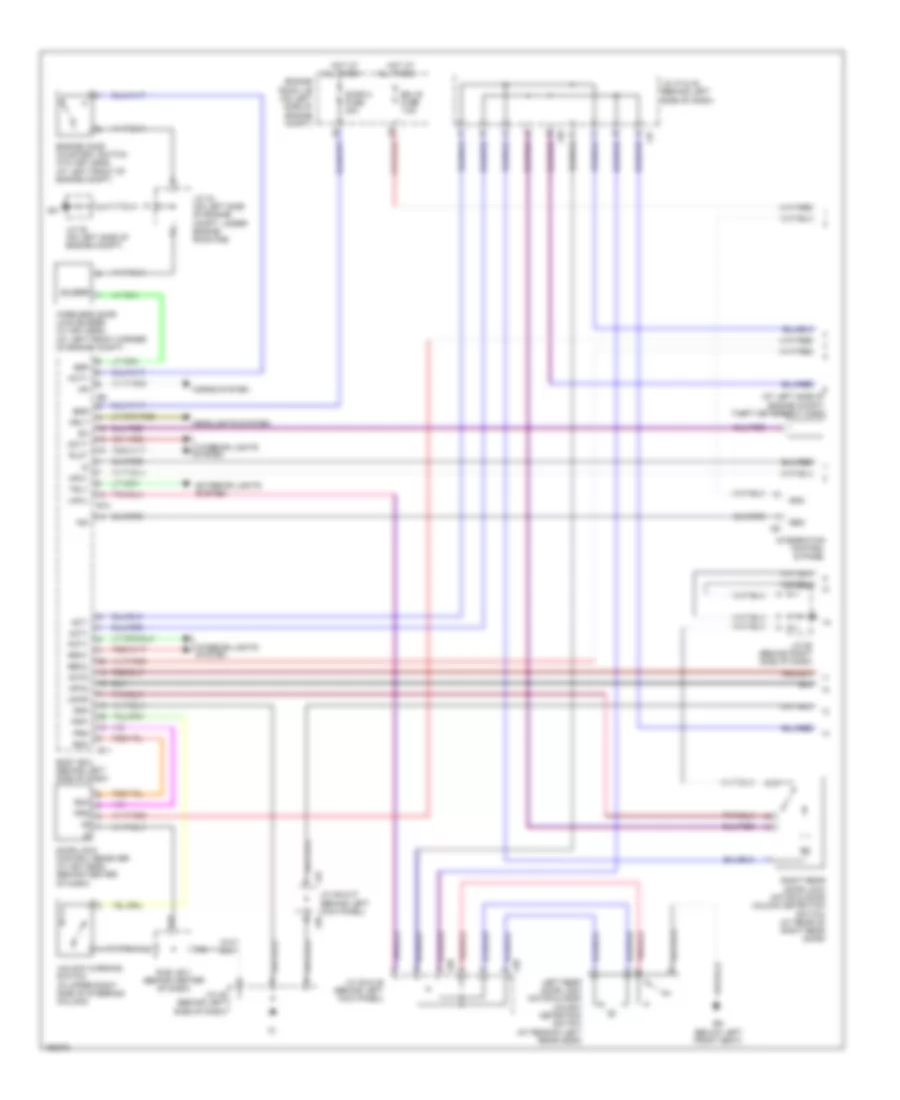 Forced Entry Wiring Diagram Double Cab 1 of 2 for Toyota Tundra 2004