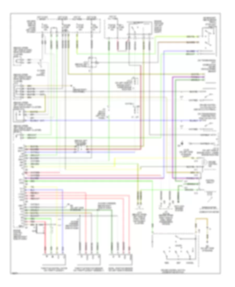 3.4L, Cruise Control Wiring Diagram, AccessStandard Cab for Toyota Tundra 2004