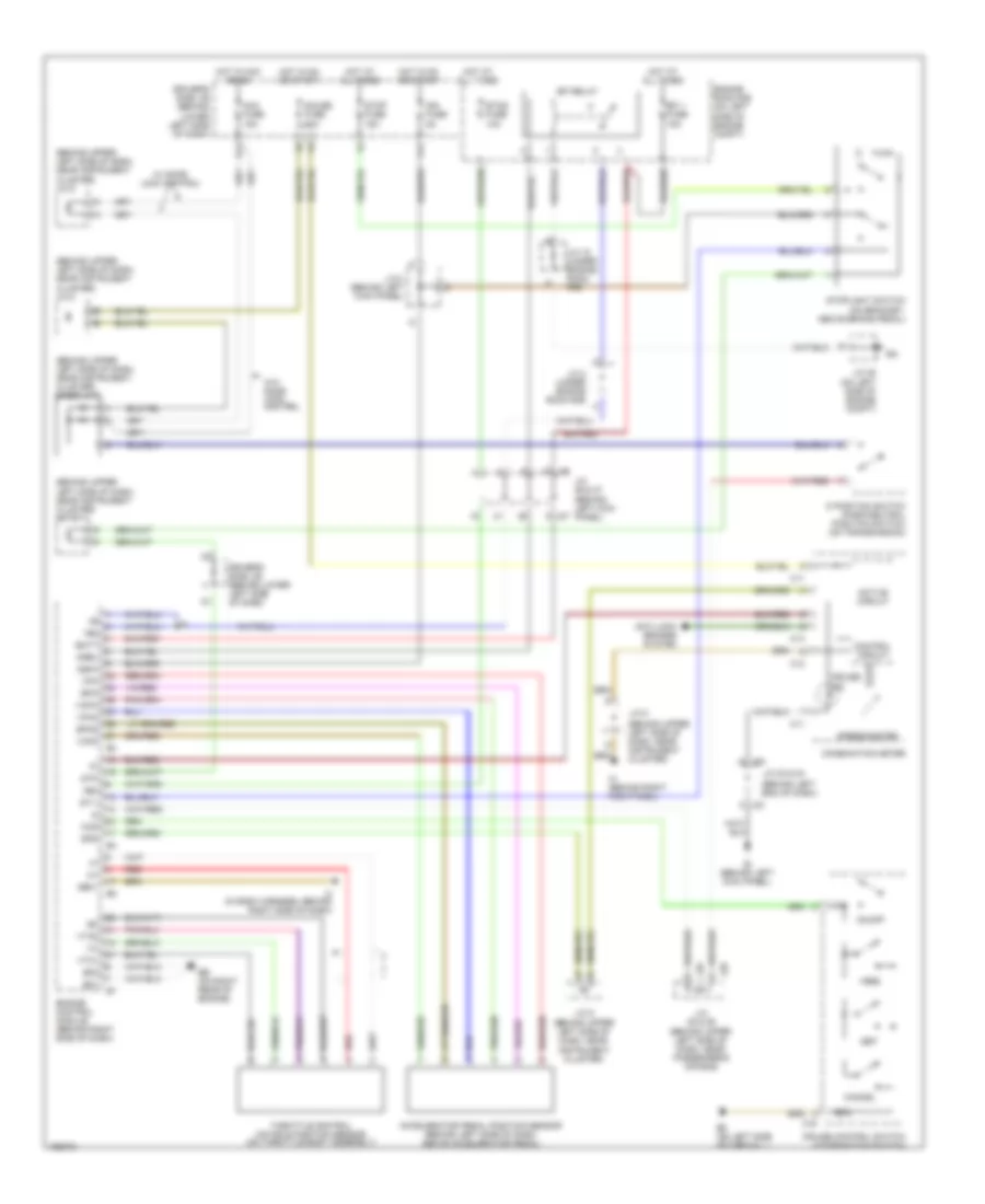 4.7L, Cruise Control Wiring Diagram, AccessStandard Cab for Toyota Tundra 2004