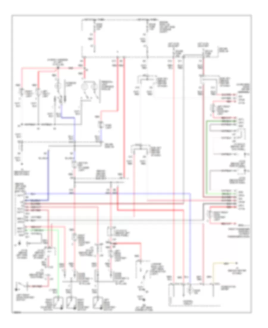 Courtesy Lamps Wiring Diagram Double Cab for Toyota Tundra 2004