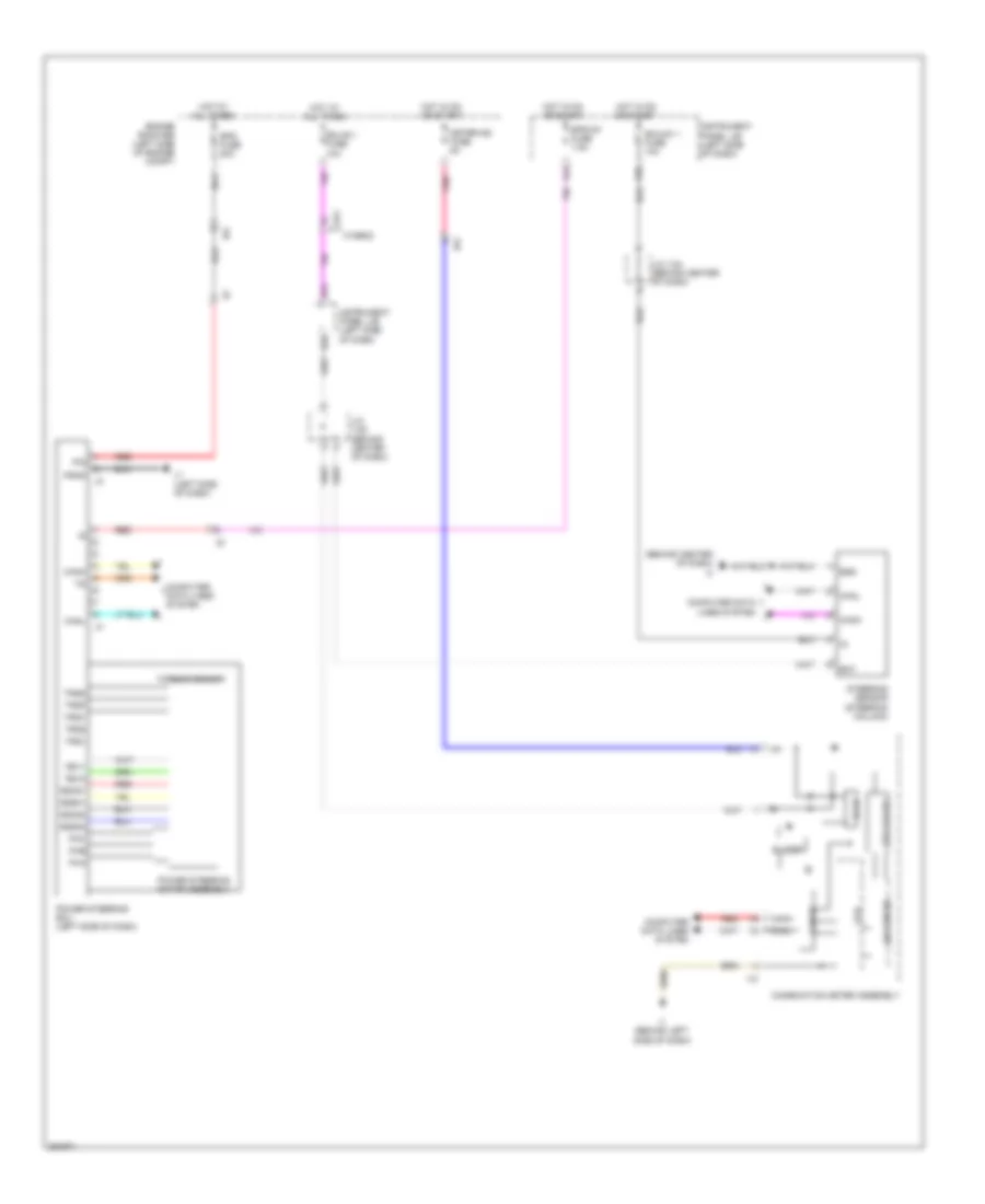 3.5L, Electronic Power Steering Wiring Diagram for Toyota Camry LE 2014