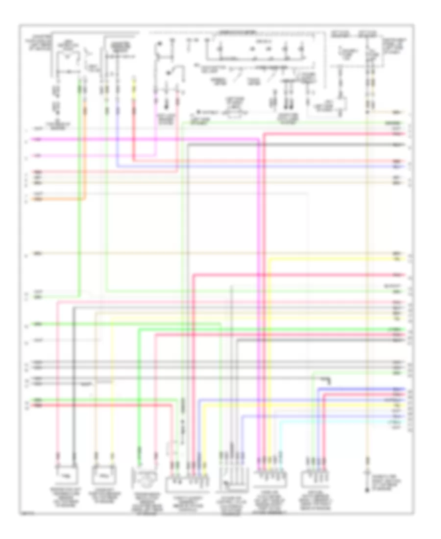 2.4L, Engine Controls Wiring Diagram (3 of 4) for Toyota Camry Hybrid 2007