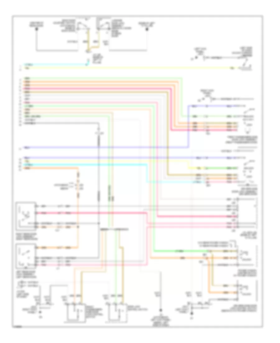 Forced Entry Wiring Diagram 2 of 2 for Toyota Yaris 2011