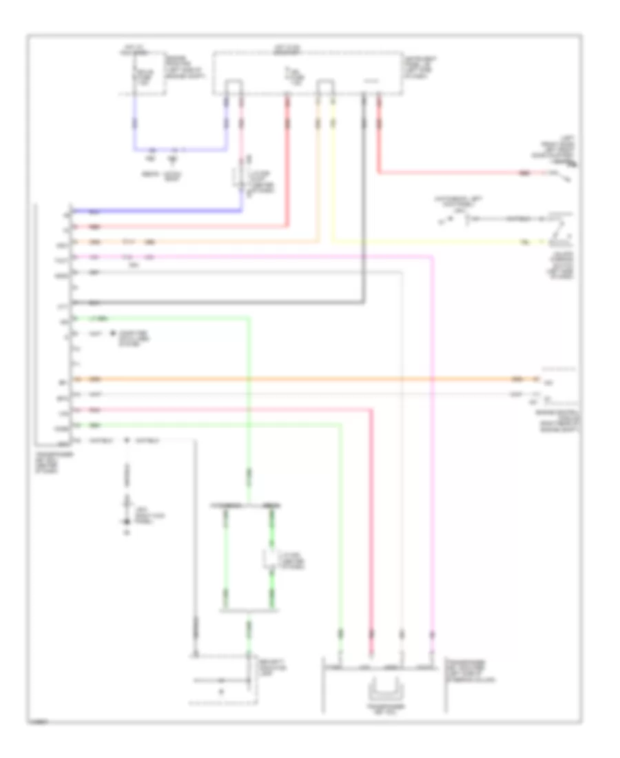 Immobilizer Wiring Diagram for Toyota Yaris 2011
