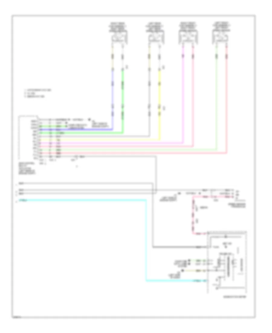Cruise Control Wiring Diagram 2 of 2 for Toyota Yaris 2011