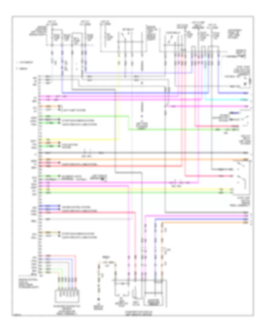 1 5L Engine Performance Wiring Diagram 1 of 4 for Toyota Yaris 2011