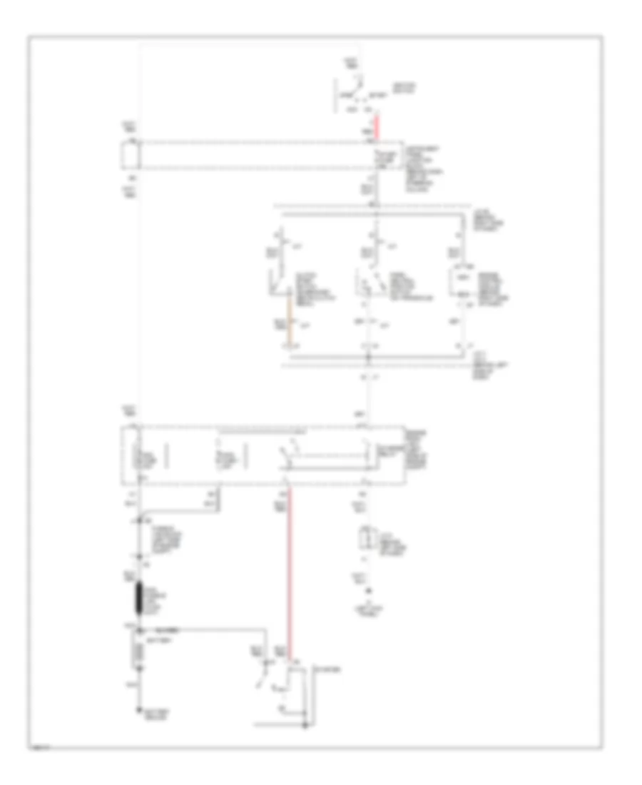 3 0L Starting Wiring Diagram for Toyota Camry Solara SLE 2002