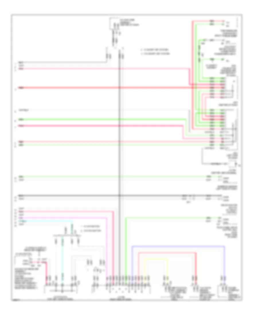 Computer Data Lines Wiring Diagram (2 of 2) for Toyota 4Runner Limited 2012