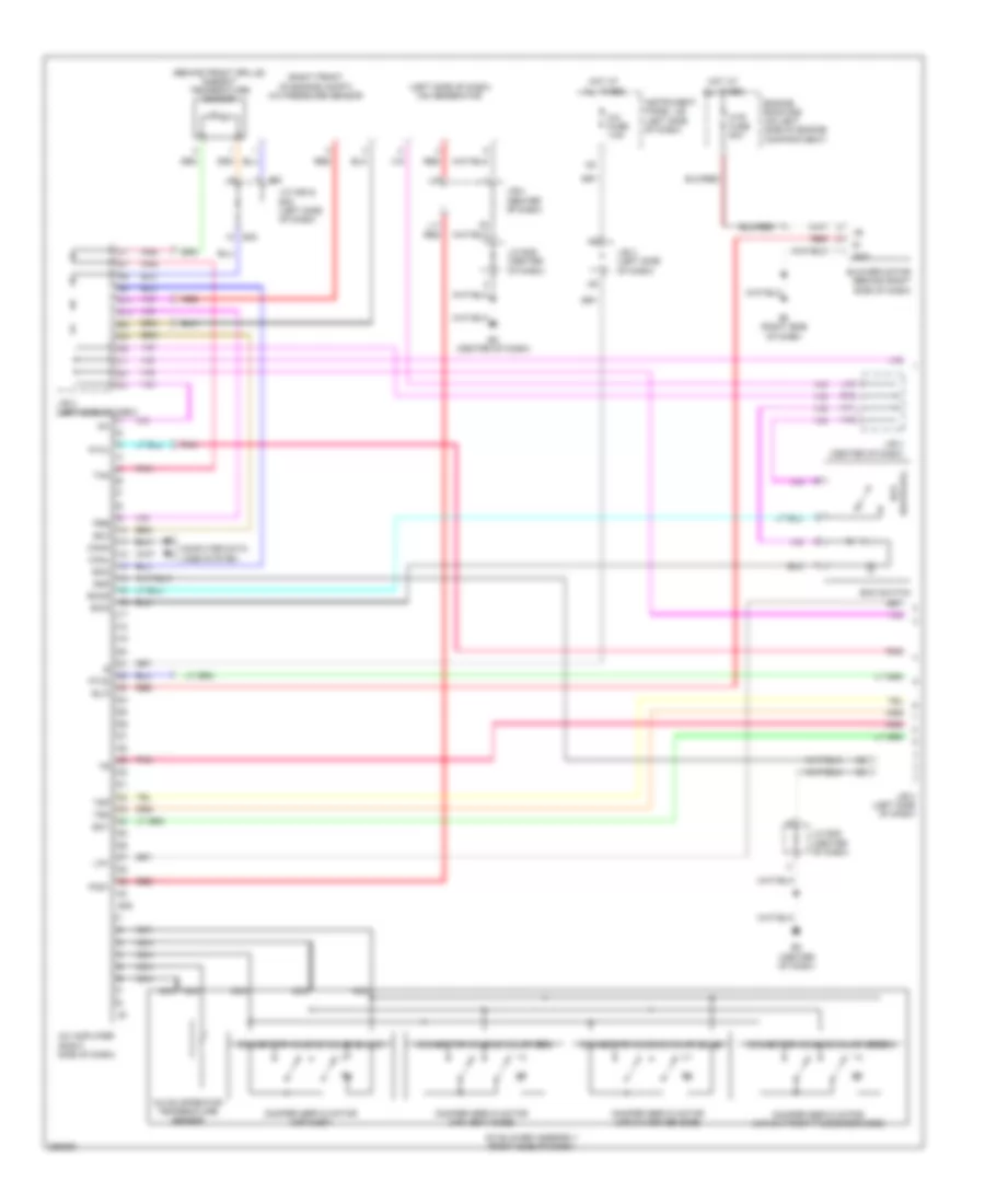 Automatic AC Wiring Diagram, Hybrid (1 of 3) for Toyota Camry LE 2007