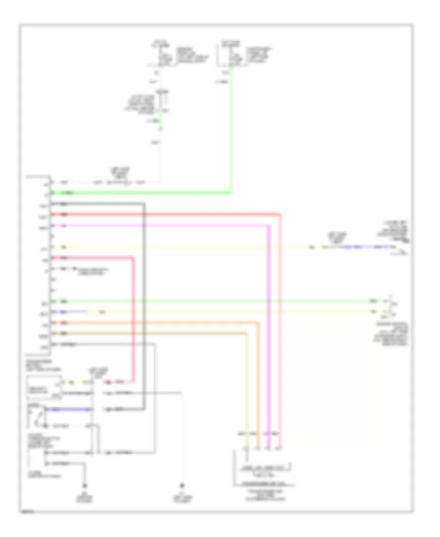 Immobilizer Wiring Diagram, Except Hybrid without Smart Key System for Toyota Camry LE 2007