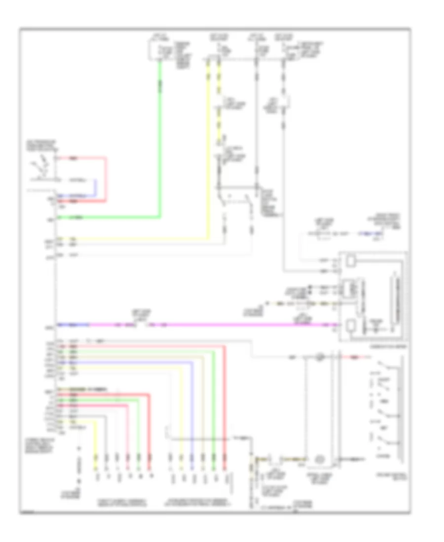 Cruise Control Wiring Diagram Hybrid for Toyota Camry LE 2007