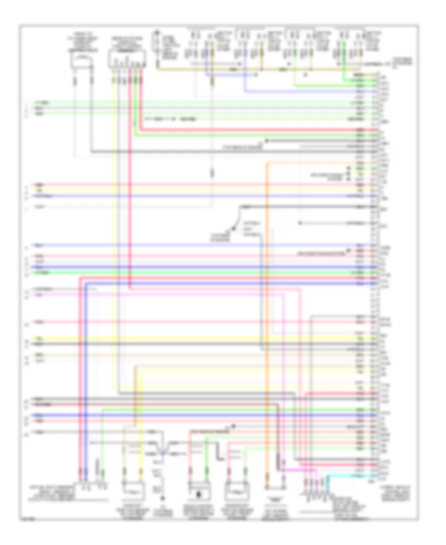 Hybrid System Wiring Diagram (7 of 7) for Toyota Camry LE 2007