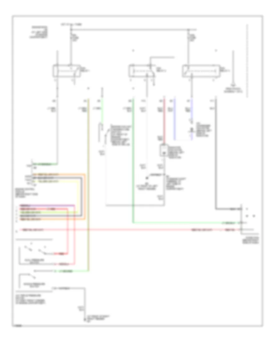 Manual A C Wiring Diagram 2 of 2 for Toyota RAV4 EV 2003