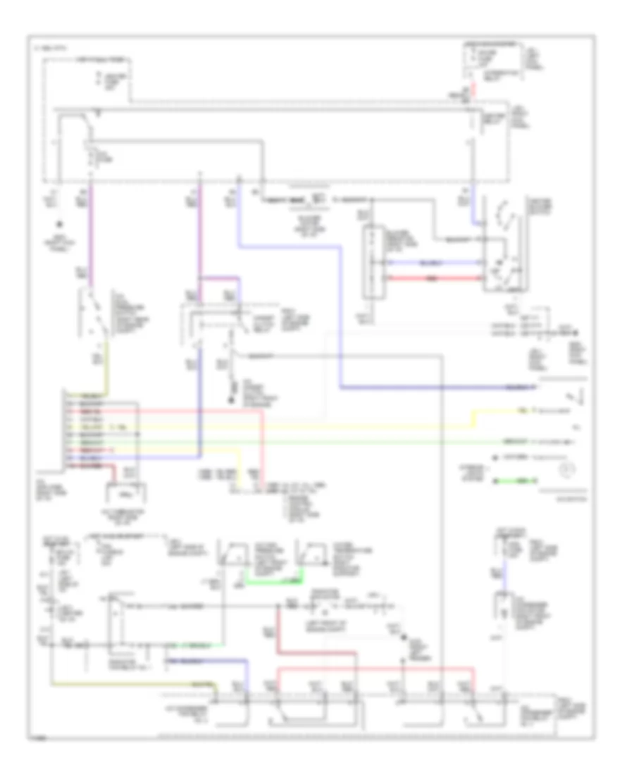A C Wiring Diagram for Toyota Corolla 1996