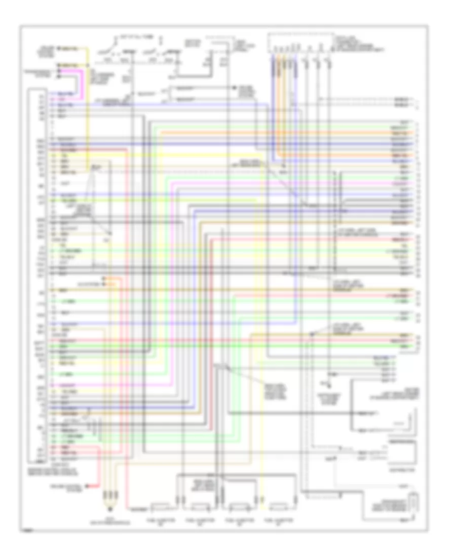 1.8L, Engine Performance Wiring Diagrams (1 of 3) for Toyota Corolla 1996