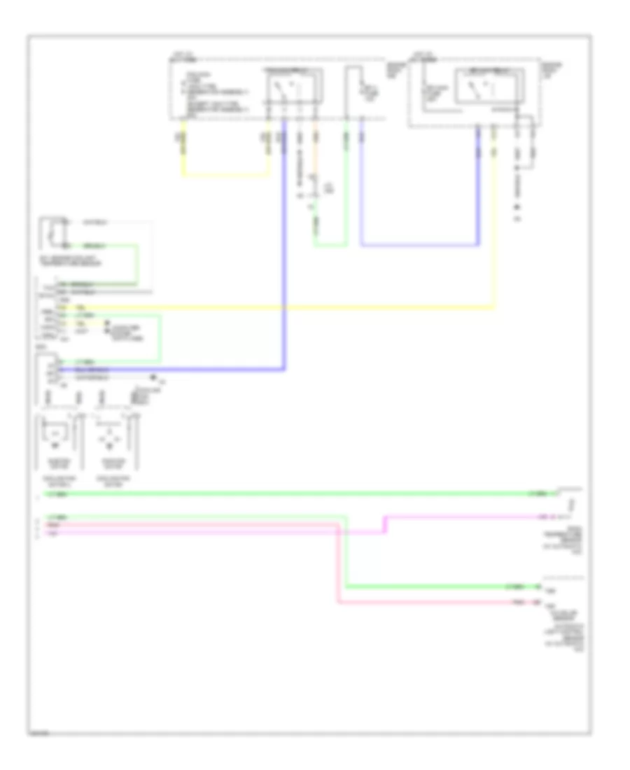3.5L, Automatic AC Wiring Diagram (2 of 2) for Toyota Venza 2009