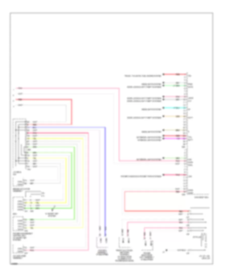 Body Control Modules Wiring Diagram (2 of 2) for Toyota Venza 2009